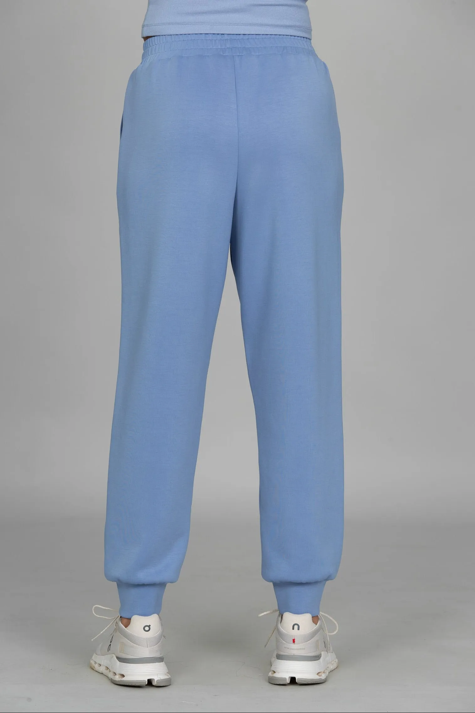 Periwinkle LuxeSoft Lounge Jogger sold by Gold Hinge product image thumbnail 3