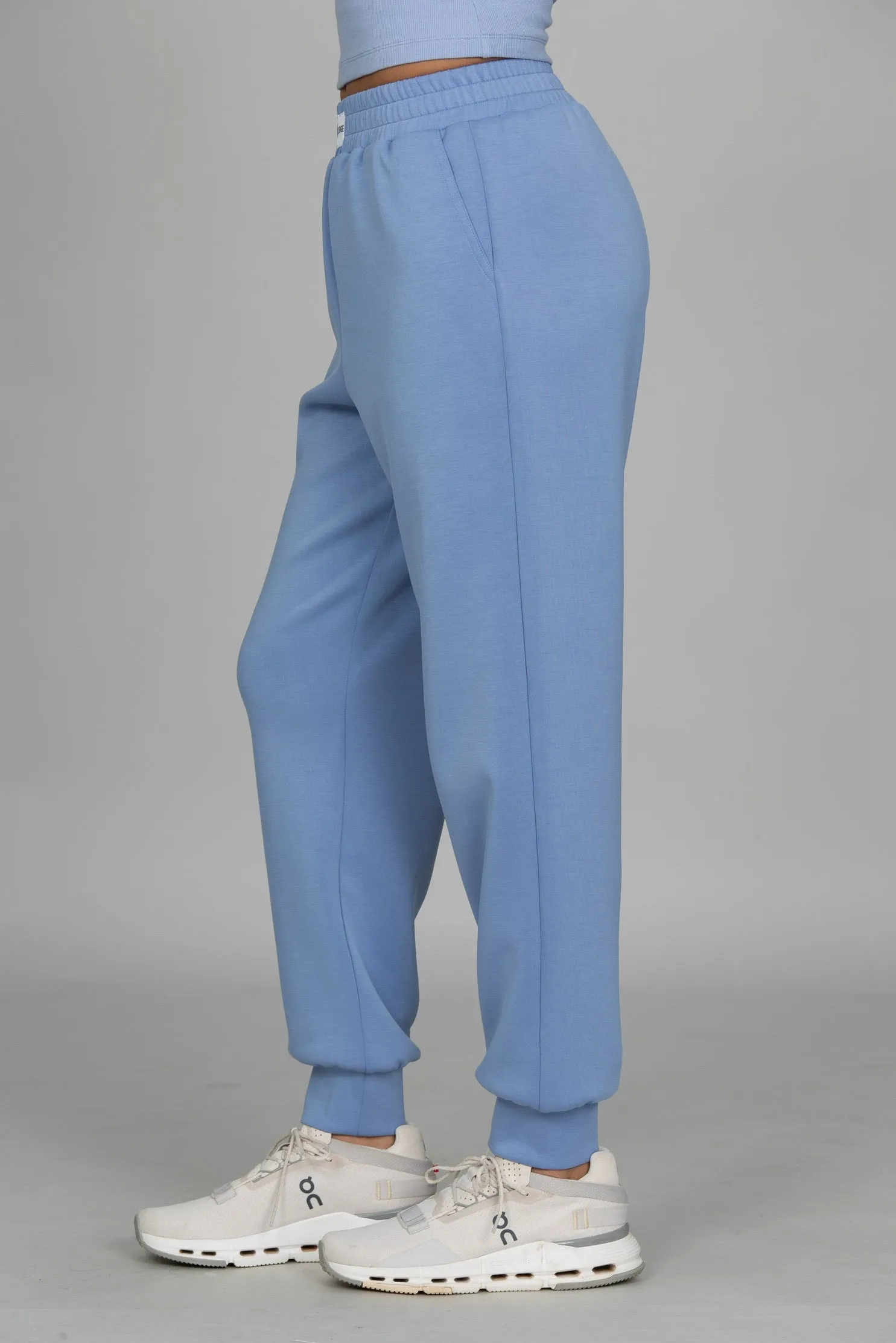 Periwinkle LuxeSoft Lounge Jogger sold by Gold Hinge product image thumbnail 4