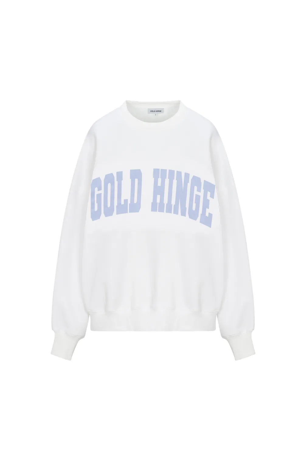 White Periwinkle GH Wide Arm Sweatshirt sold by Gold Hinge product image thumbnail 2