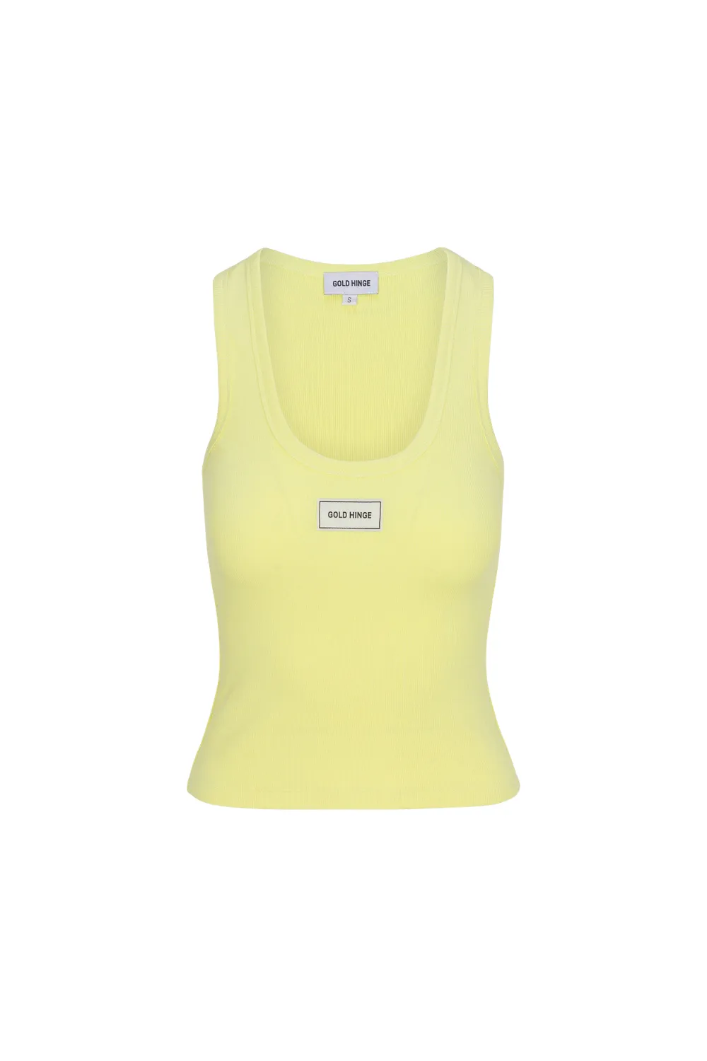 Electric Ribbed Cotton Tank sold by Gold Hinge product image thumbnail 2