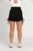 Black Double Tie Athletic Skirt sold by Gold Hinge