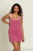 Berry Open Back Active Dress sold by Gold Hinge