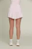 15" Pearl Pink Pleated Tennis Skirt sold by Gold Hinge