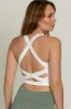 Whiteout Criss Cross Back Yoga Tank sold by Gold Hinge