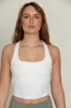 Whiteout Criss Cross Back Yoga Tank sold by Gold Hinge