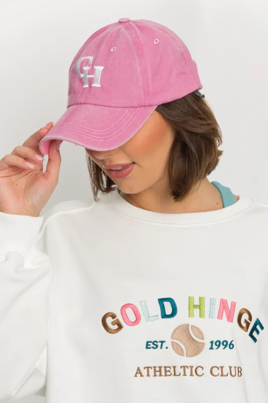 Vintage Blossom GH University Hat sold by Gold Hinge