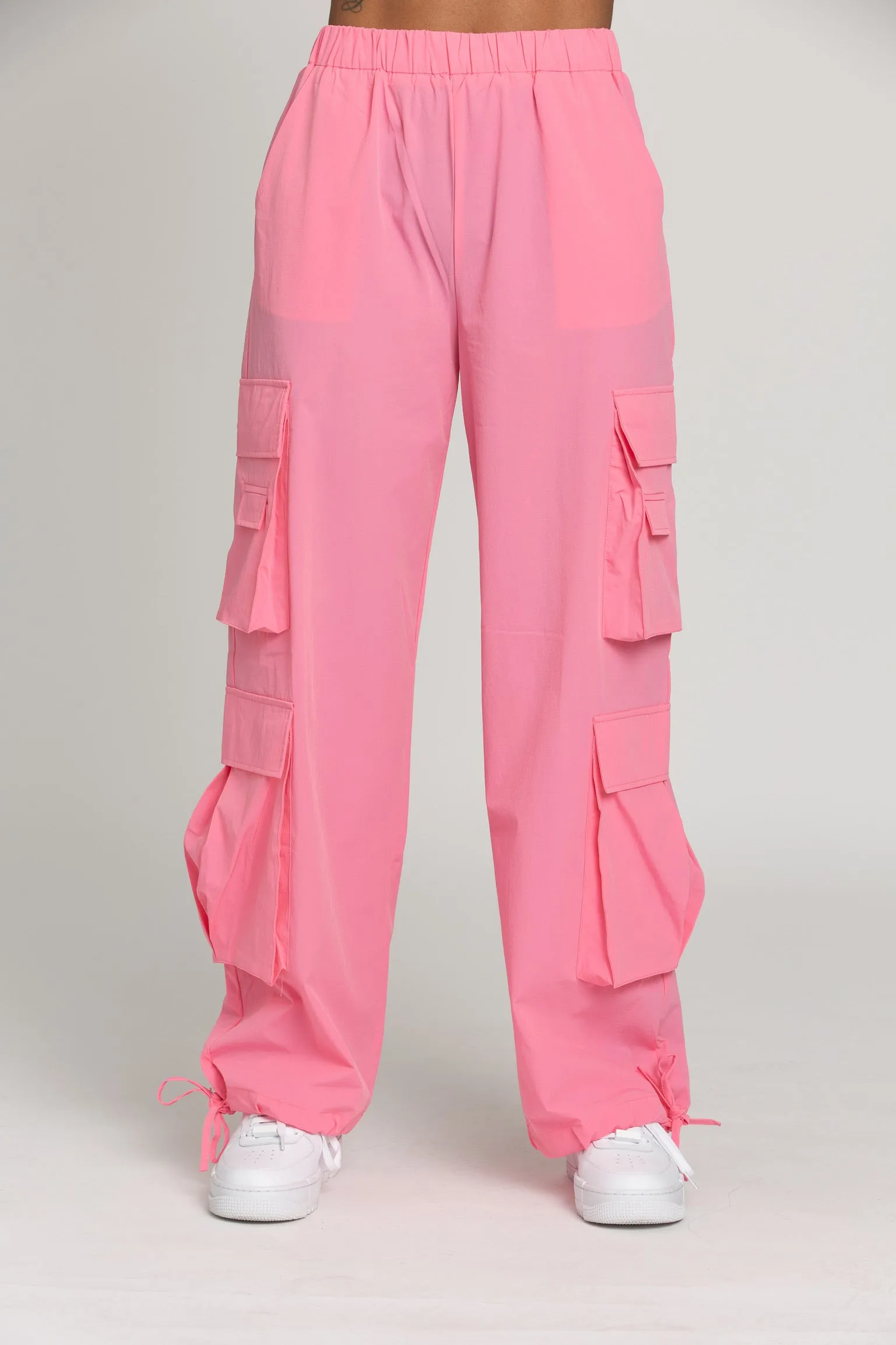 Pink Parachute Pants sold by Gold Hinge