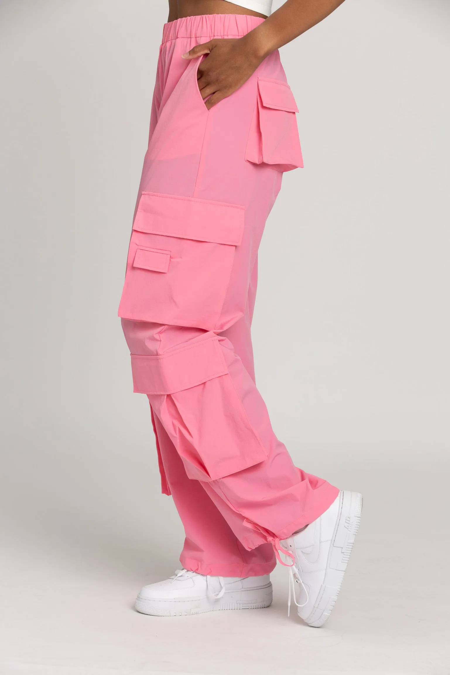 Pink Parachute Pants sold by Gold Hinge product image thumbnail 4