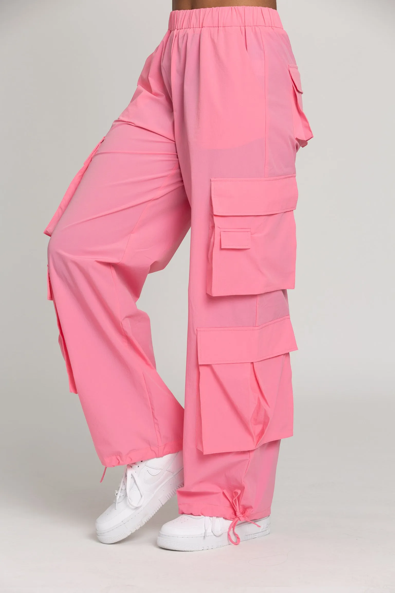 Pink Parachute Pants sold by Gold Hinge product image thumbnail 2