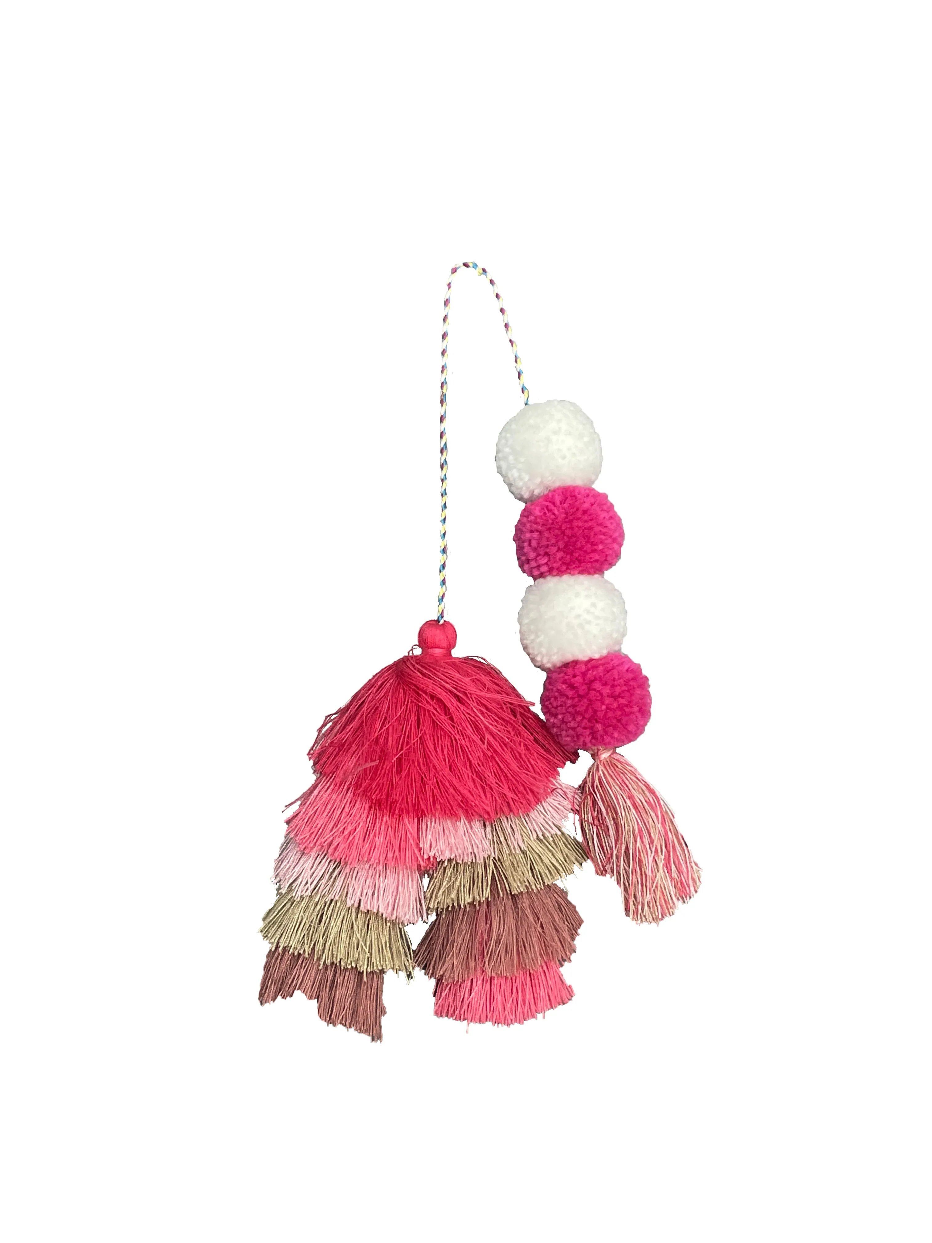 Bogg Bag Bauble - Straw Market Double Tassel sold by Bogg Bag