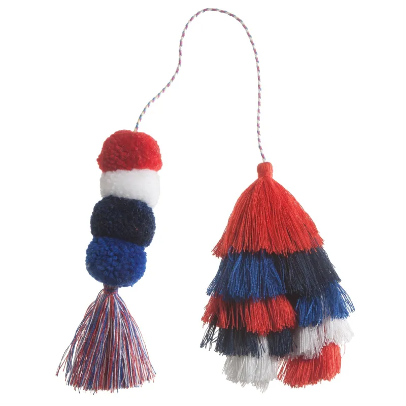 Bogg Bag Bauble - Usa Double Tassel sold by Bogg Bag