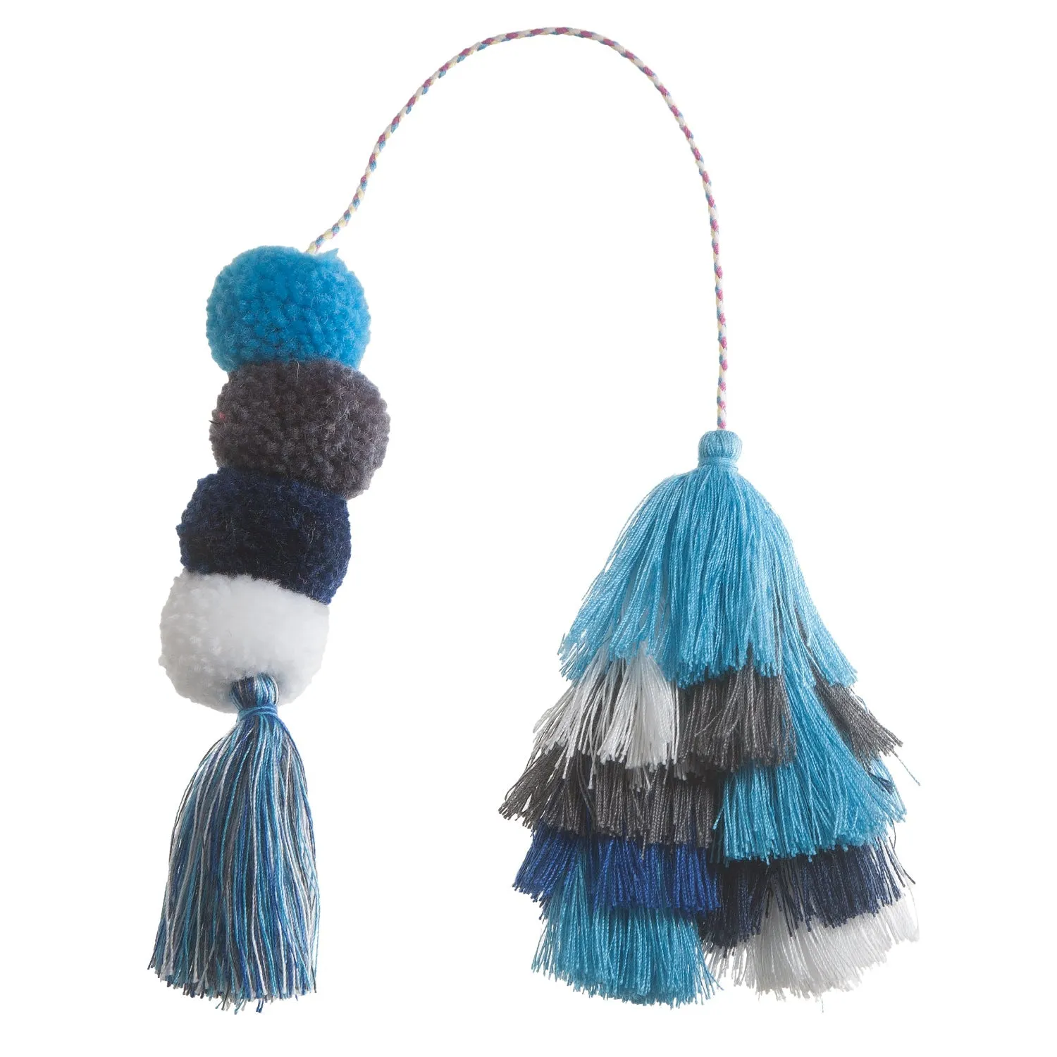 Bogg Bag Bauble - Ocean Double Tassel sold by Bogg Bag