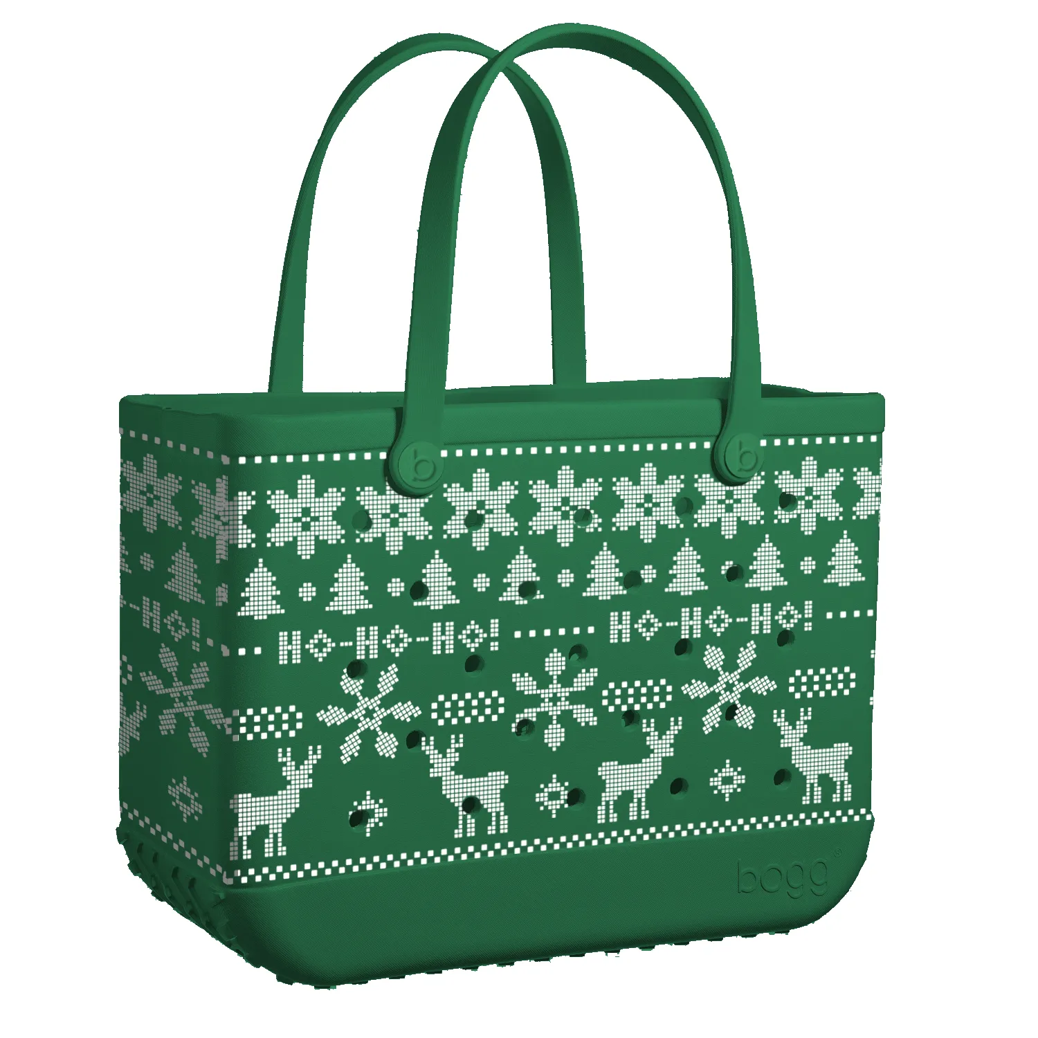Original Bogg® Bag - Ugly Sweater - Green sold by Bogg Bag