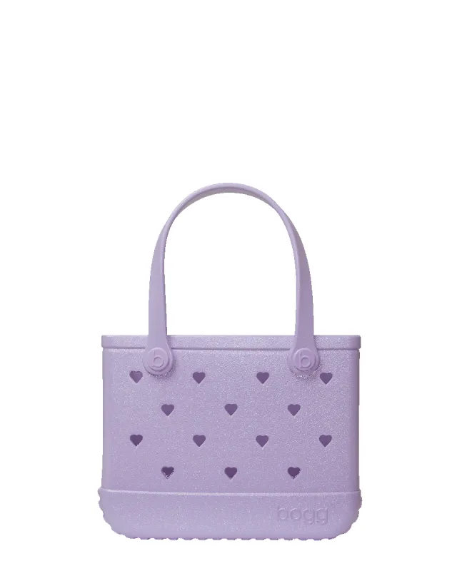 Bitty Bogg Bag - Heart Shimmer Lilac sold by Bogg Bag