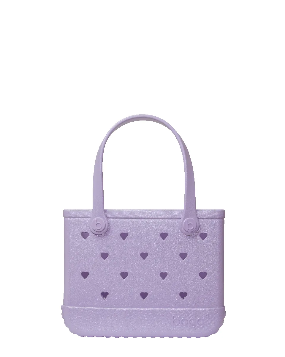 Bitty Bogg Bag - Heart Shimmer Lilac sold by Bogg Bag