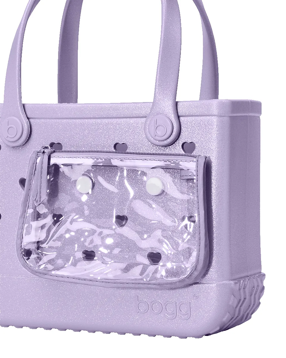 Bitty Bogg Bag - Heart Shimmer Lilac sold by Bogg Bag product image thumbnail 5