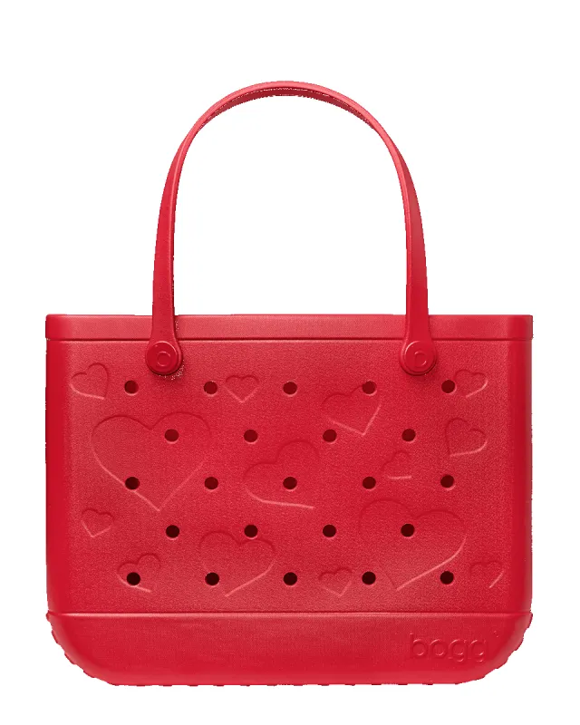 Original Bogg Bag - Conversation Hearts Bright Red sold by Bogg Bag
