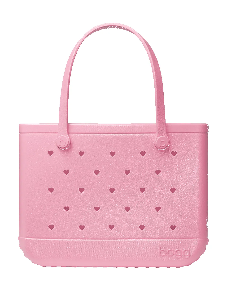 Original Bogg® Bag - Heart Shimmer BUBBLEGUM sold by Bogg Bag
