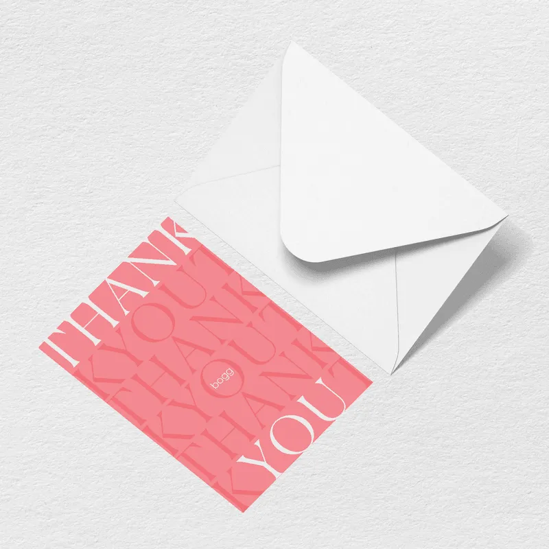 Bogg Thank You Greeting Card sold by Bogg Bag