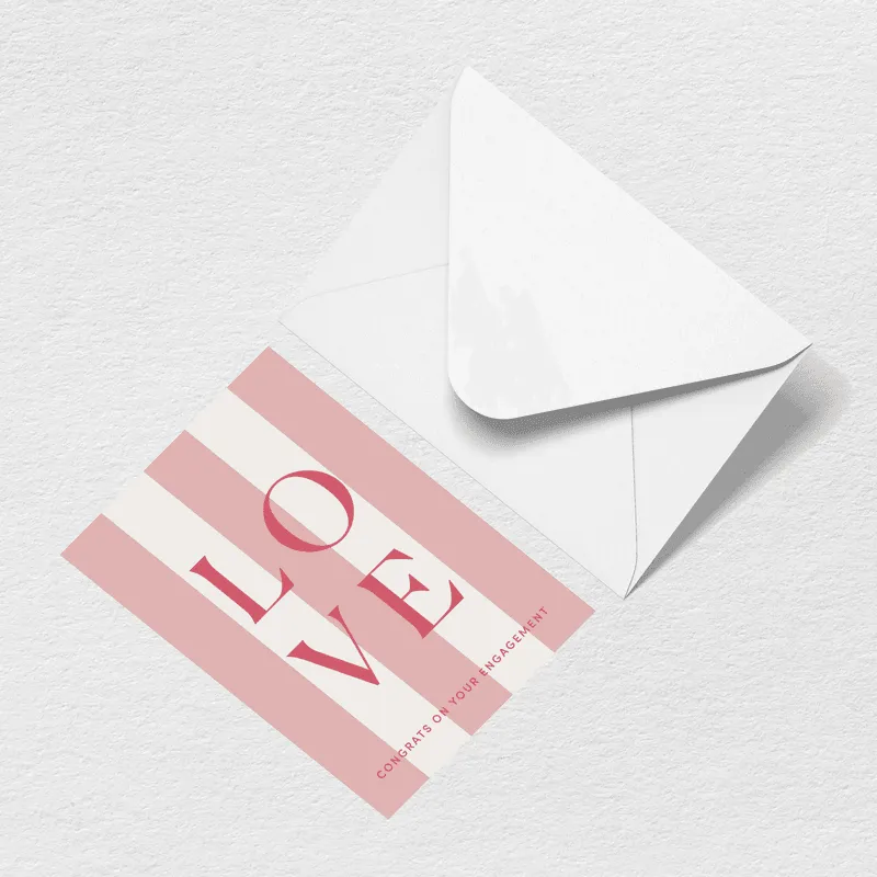 Love Greeting Card sold by Bogg Bag
