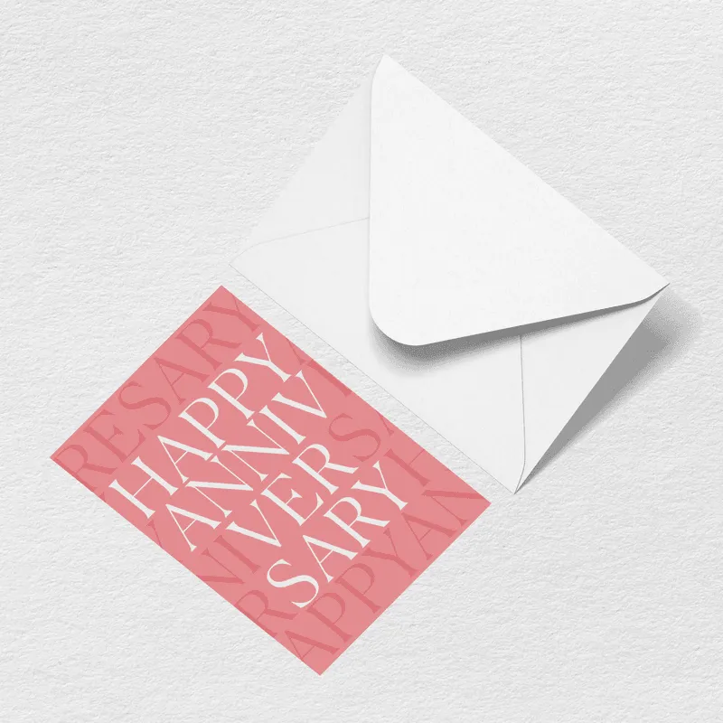 Happy Anniversary Greeting Card sold by Bogg Bag