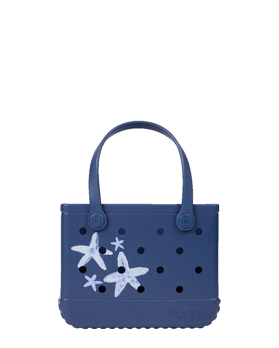 Bitty Bogg Bag - Dark Blue Multi Starfish sold by Bogg Bag