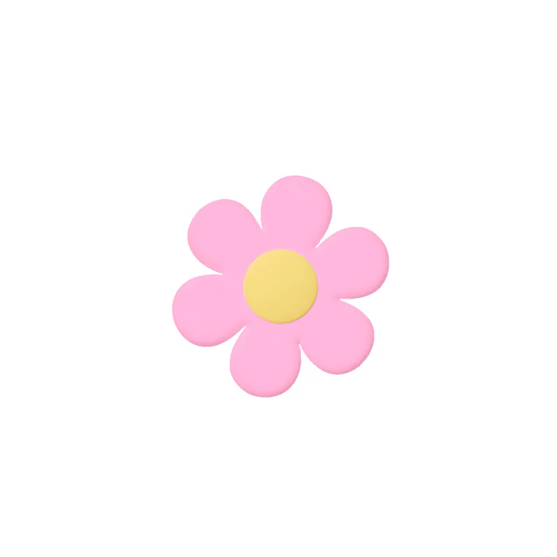 Bogg Bit - Pink Daisy sold by Bogg Bag