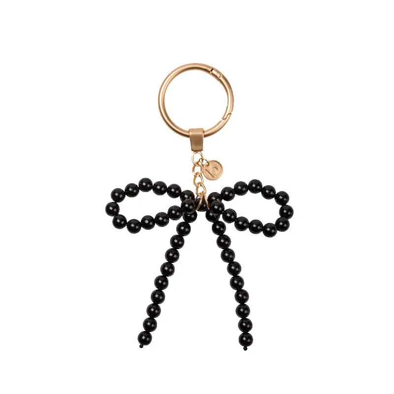Bogg'd & Charmed - Black Pearl Bow made by Bogg Bag