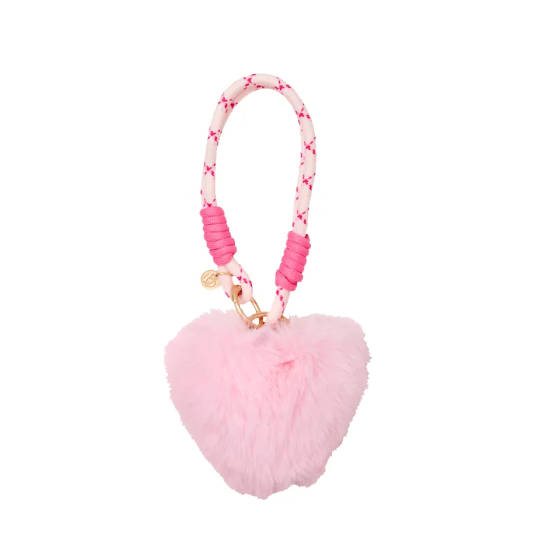 Bogg'd & Charmed  - Pink Heart Pouf sold by Bogg Bag