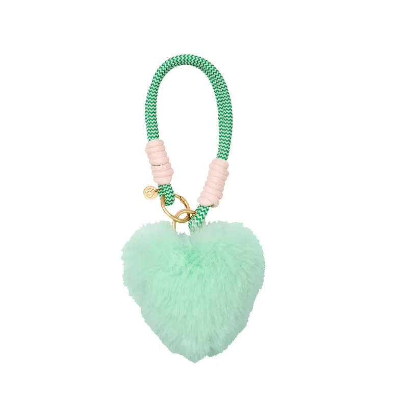 Bogg'd & Charmed  - Green Heart Pouf sold by Bogg Bag