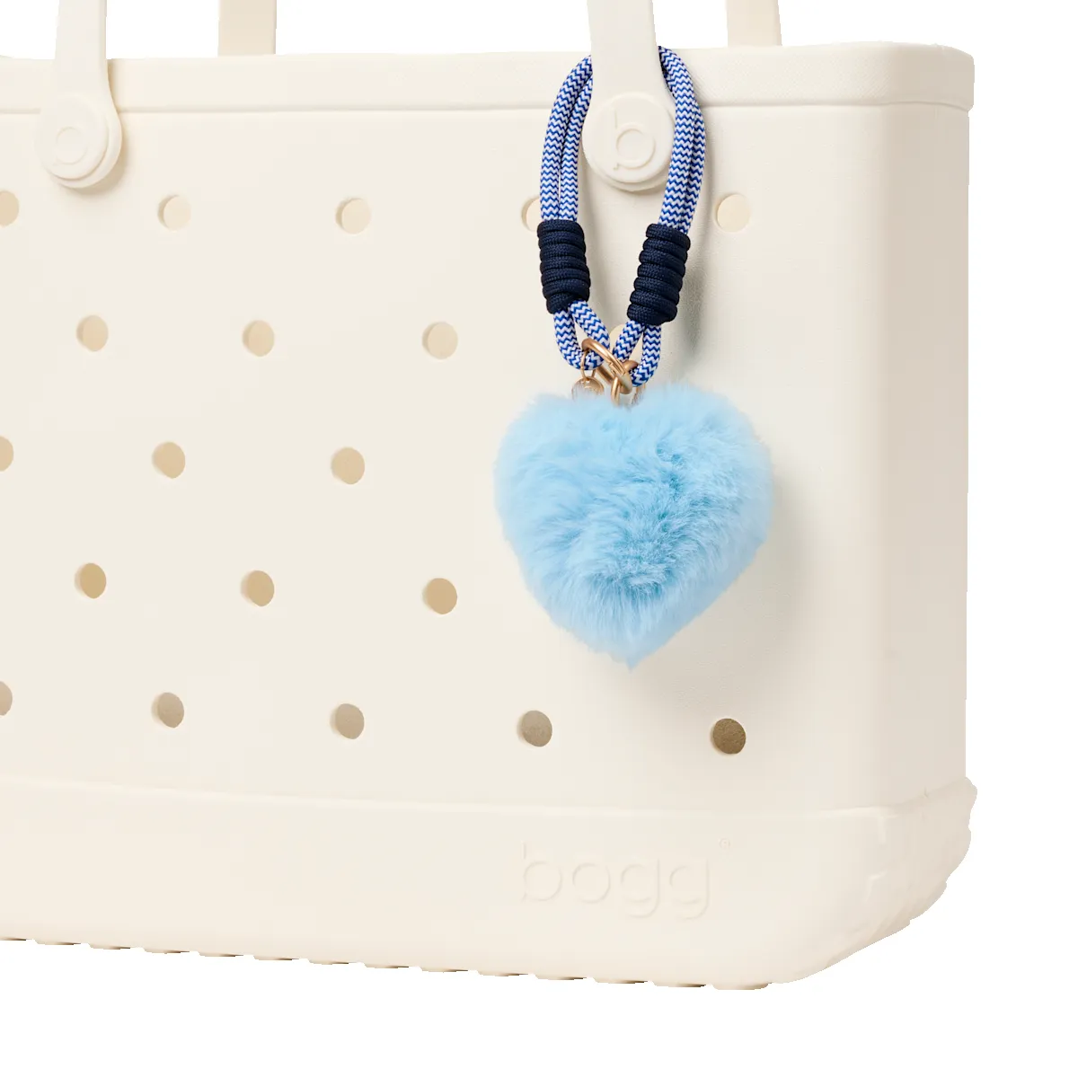 Bogg'd & Charmed - Blue Heart Pouf sold by Bogg Bag product image thumbnail 2