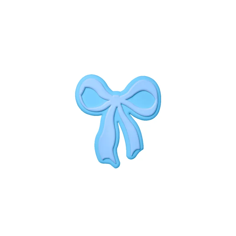 Bogg Bit - Blue Bow sold by Bogg Bag