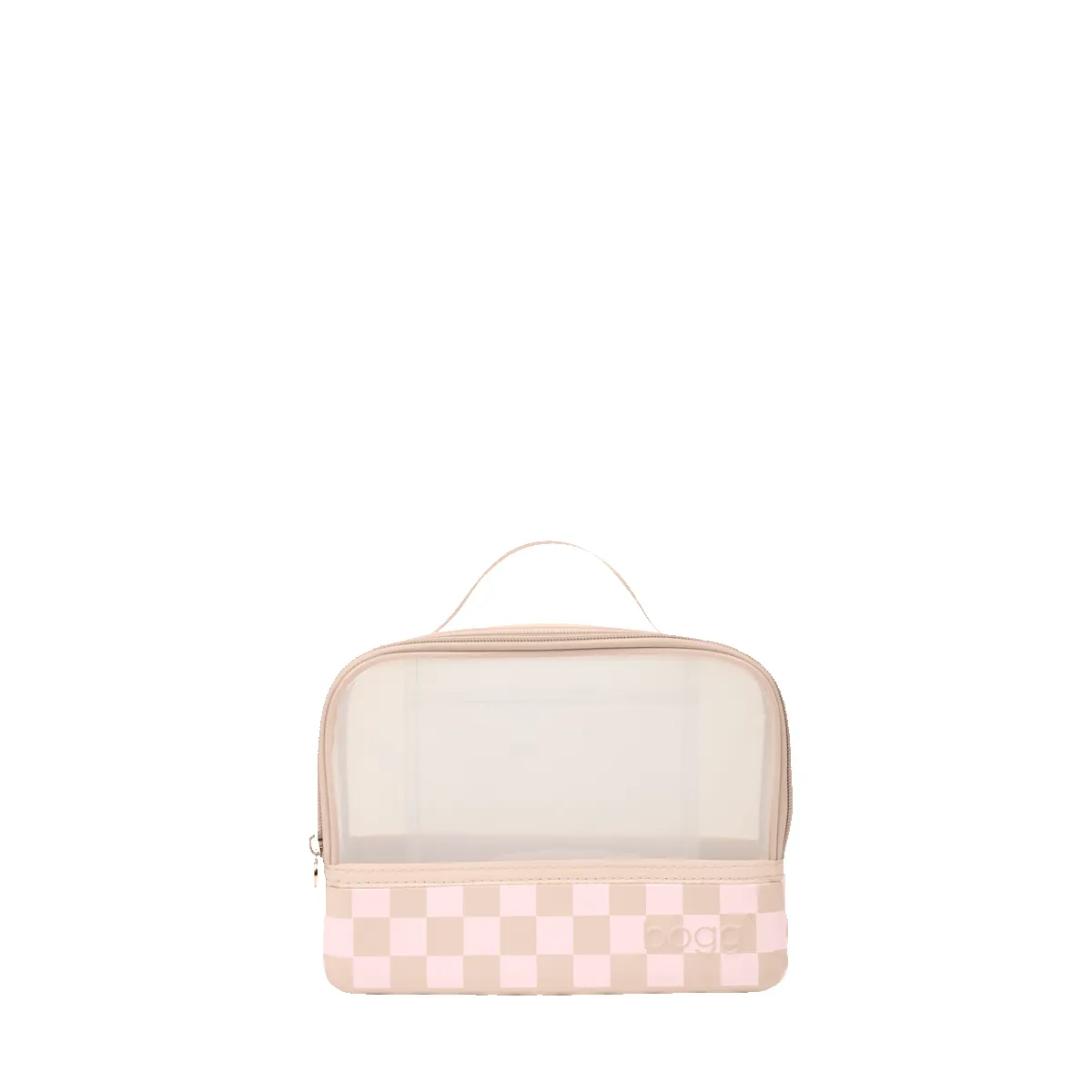 Boggs N' Ends - Checkered Linen/ Pink Marshmallow sold by Bogg Bag