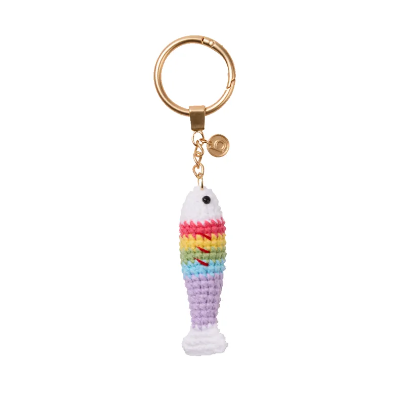 Bogg'd & Charmed - Crochet Fish Color Burst made by Bogg Bag