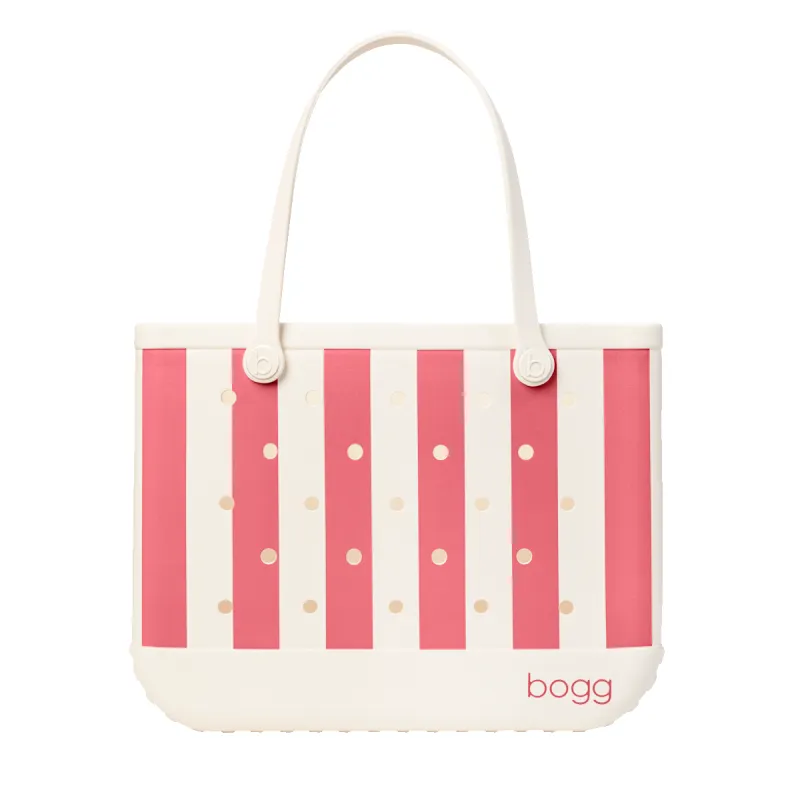 Original Bogg Bag - Capri Coral Stripe made by Bogg Bag