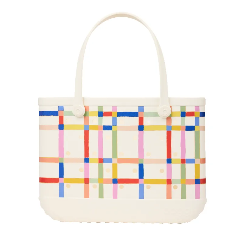 Original Bogg Bag - Red, White and Plaid made by Bogg Bag