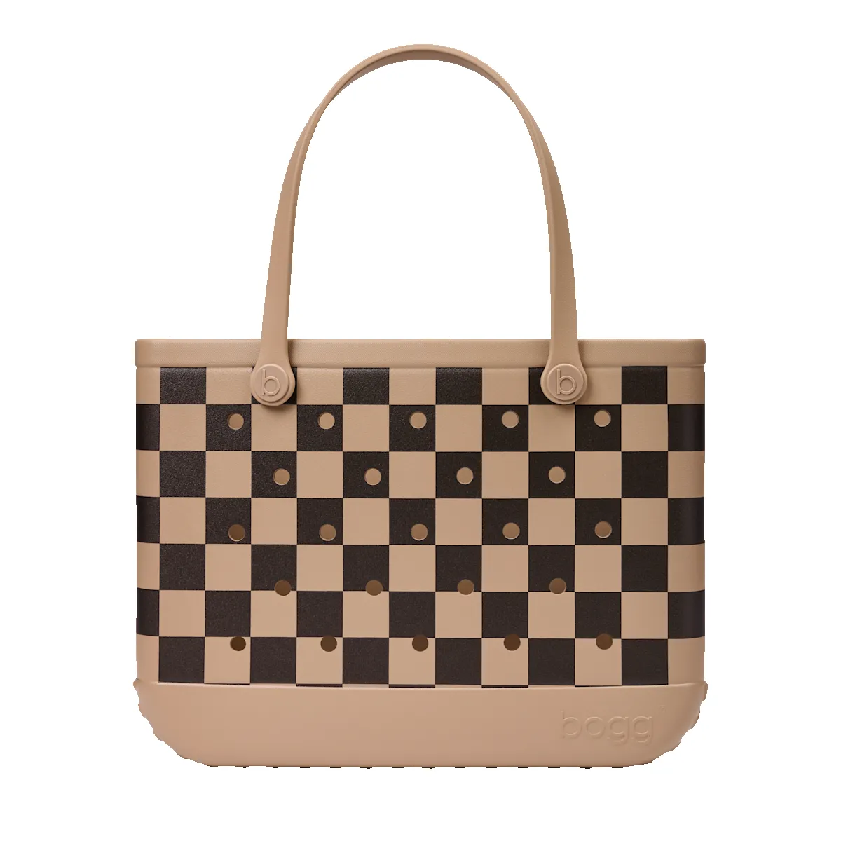 Original Bogg Bag - Checkered Camel/ Hot Cocoa sold by Bogg Bag