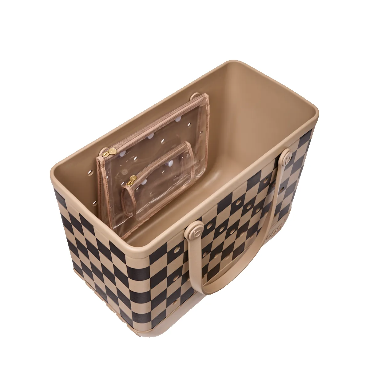 Original Bogg Bag - Checkered Camel/ Hot Cocoa sold by Bogg Bag product image thumbnail 3
