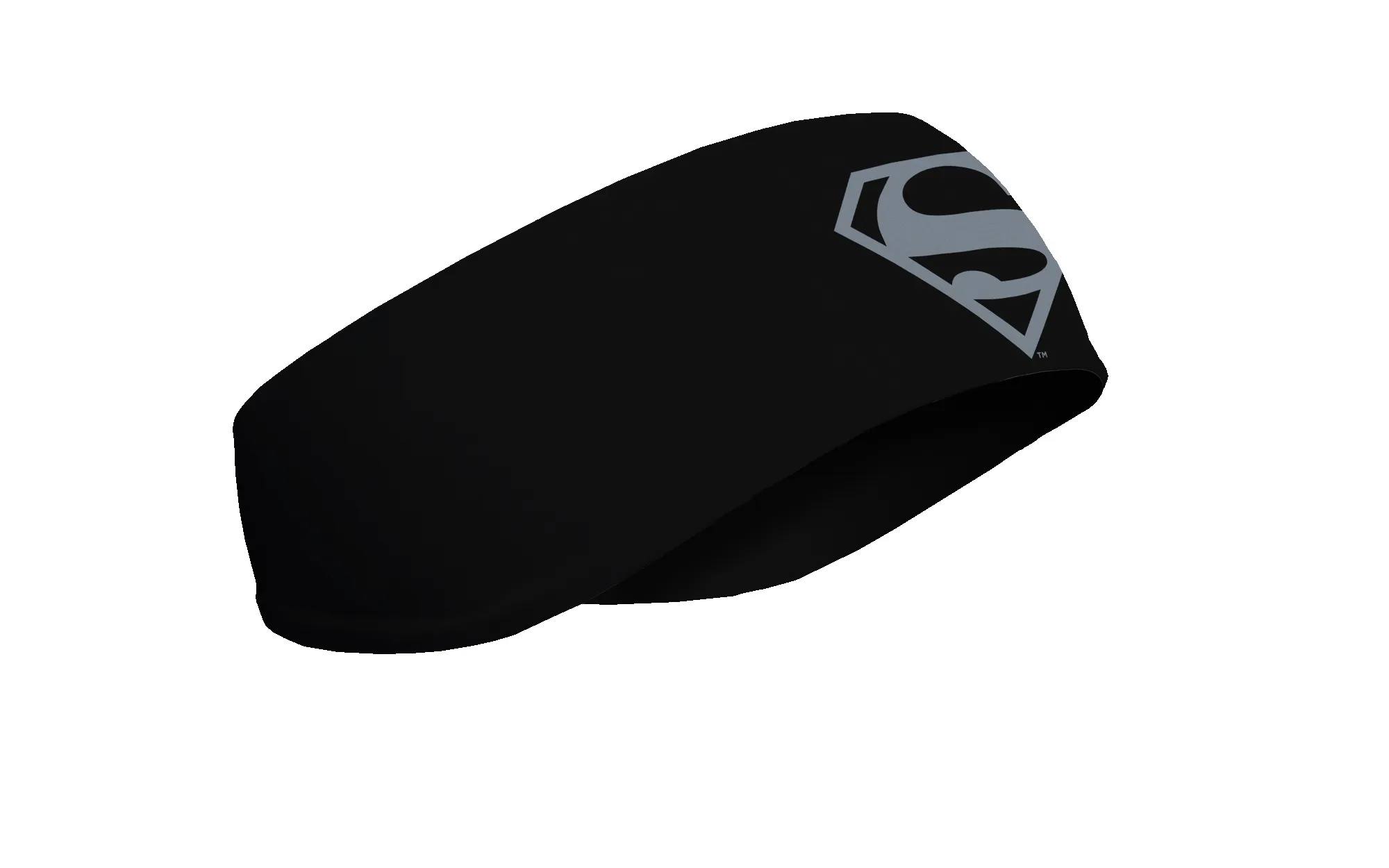Superman: Gray Logo Ear Warmer sold by JUNK Brands product image thumbnail 2