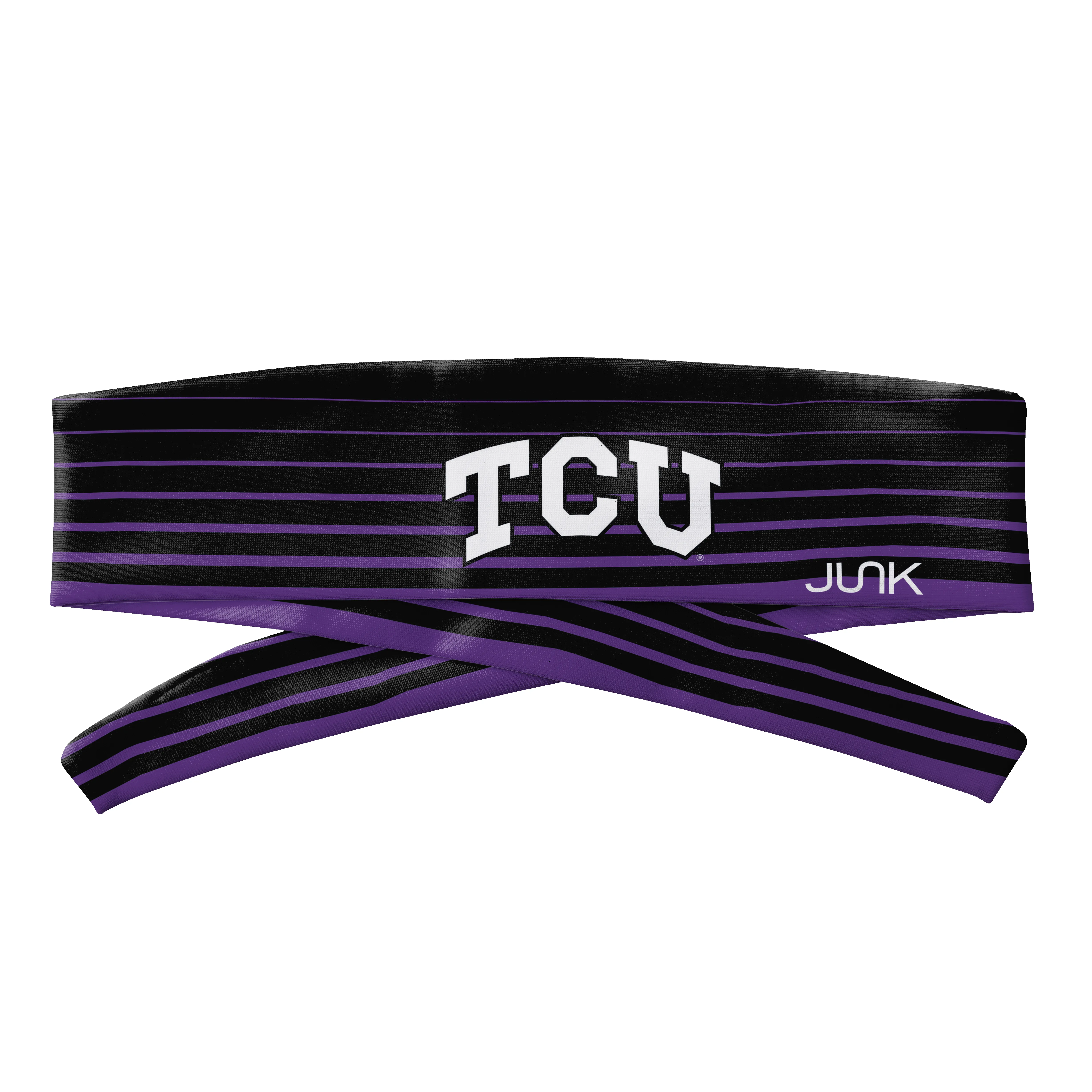 TCU: Gradient Stripe Flex Tie Headband sold by JUNK Brands product image thumbnail 3