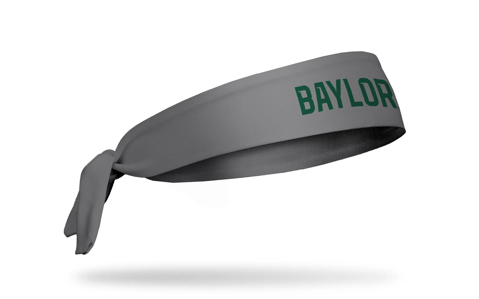 Baylor University: Wordmark Gray Flex Tie Headband sold by JUNK Brands product image thumbnail 2