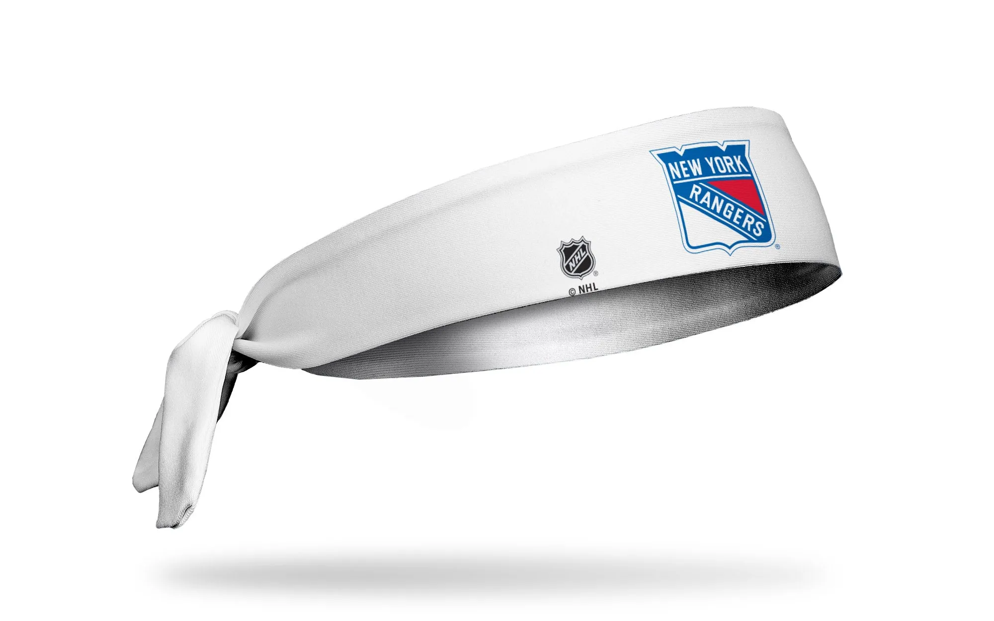 New York Rangers: Logo White Flex Tie Headband sold by JUNK Brands product image thumbnail 2
