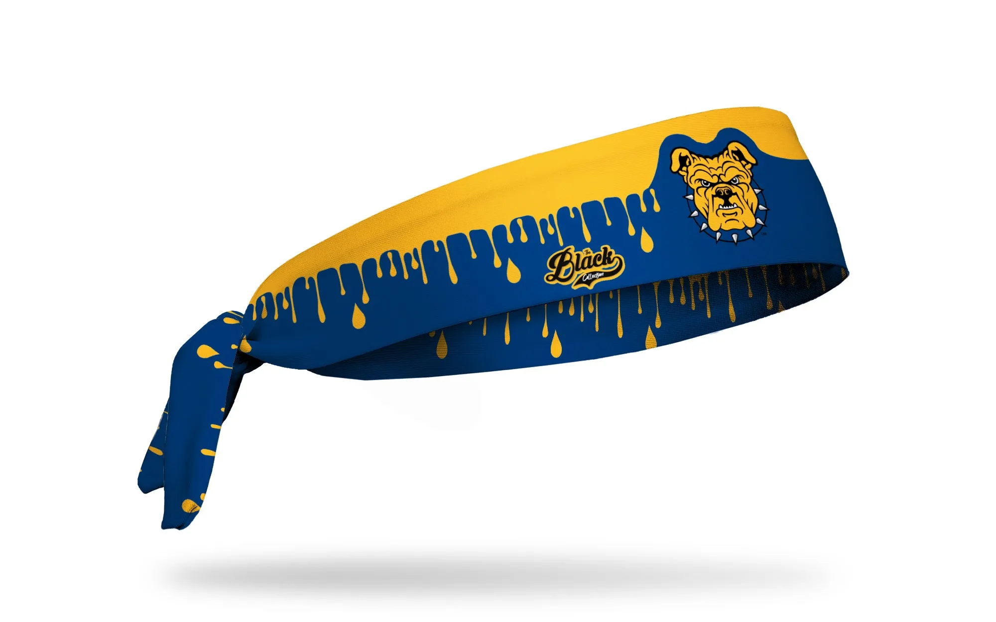 North Carolina A&T: Drip Tie Headband sold by JUNK Brands product image thumbnail 2