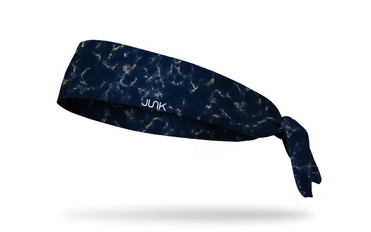 Dark Sodalite Flex Tie Headband sold by JUNK Brands