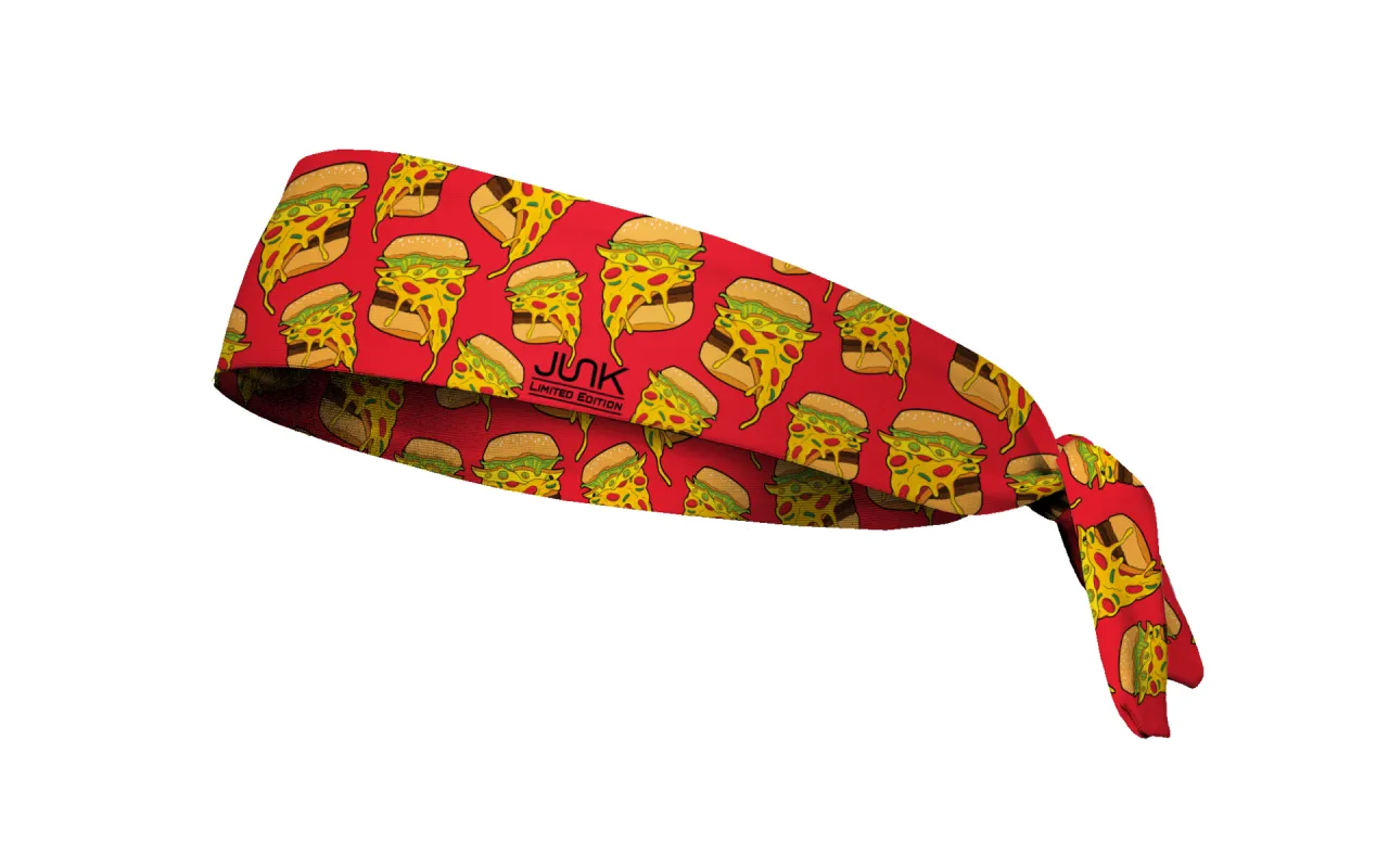 Pizza Burger Flex Tie Headband - Limited Edition sold by JUNK Brands