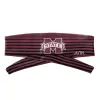 Mississippi State University: Gradient Stripe Flex Tie Headband sold by JUNK Brands