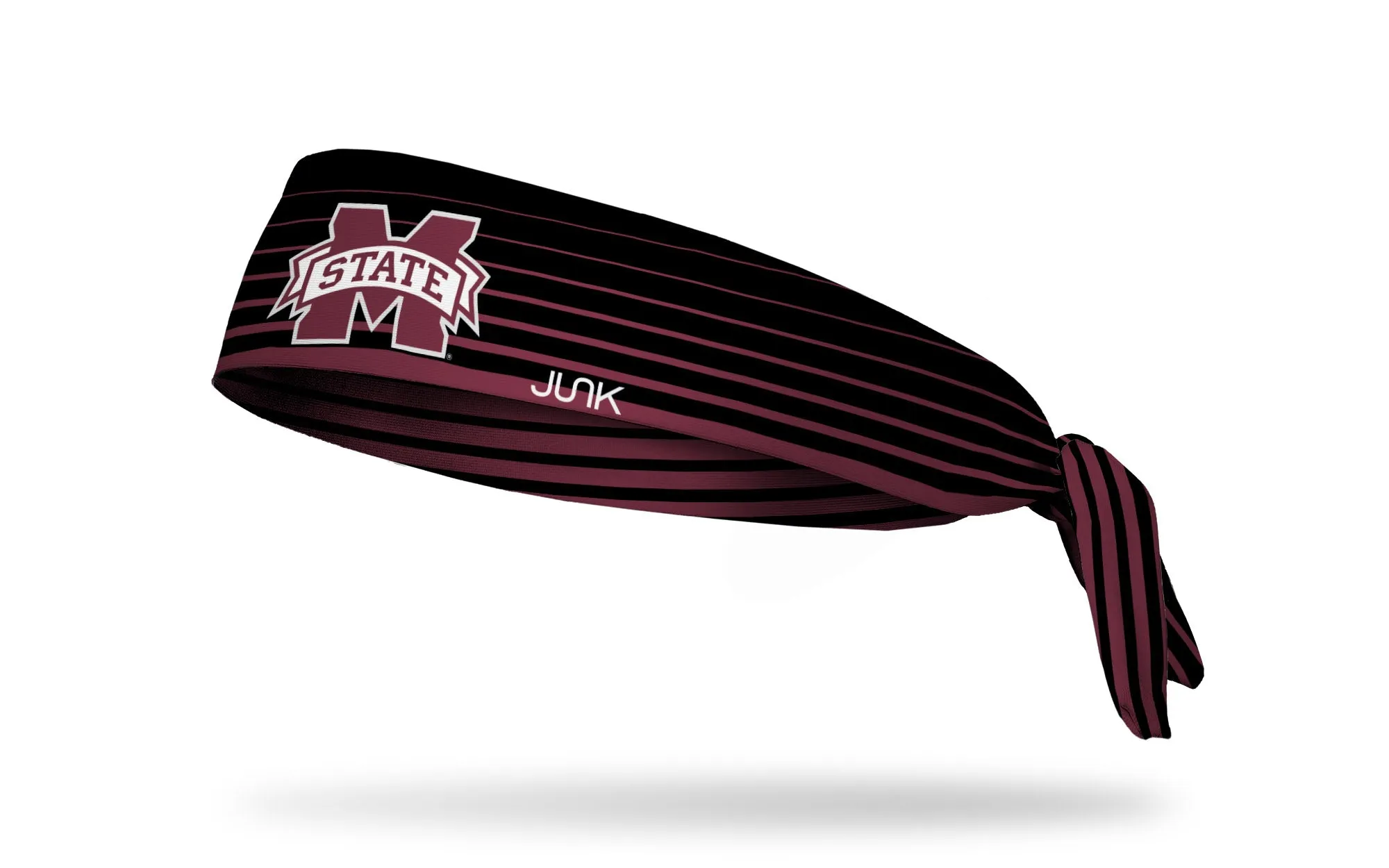 Mississippi State University: Gradient Stripe Flex Tie Headband sold by JUNK Brands product image thumbnail 4