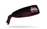 Mississippi State University: Gradient Stripe Flex Tie Headband sold by JUNK Brands