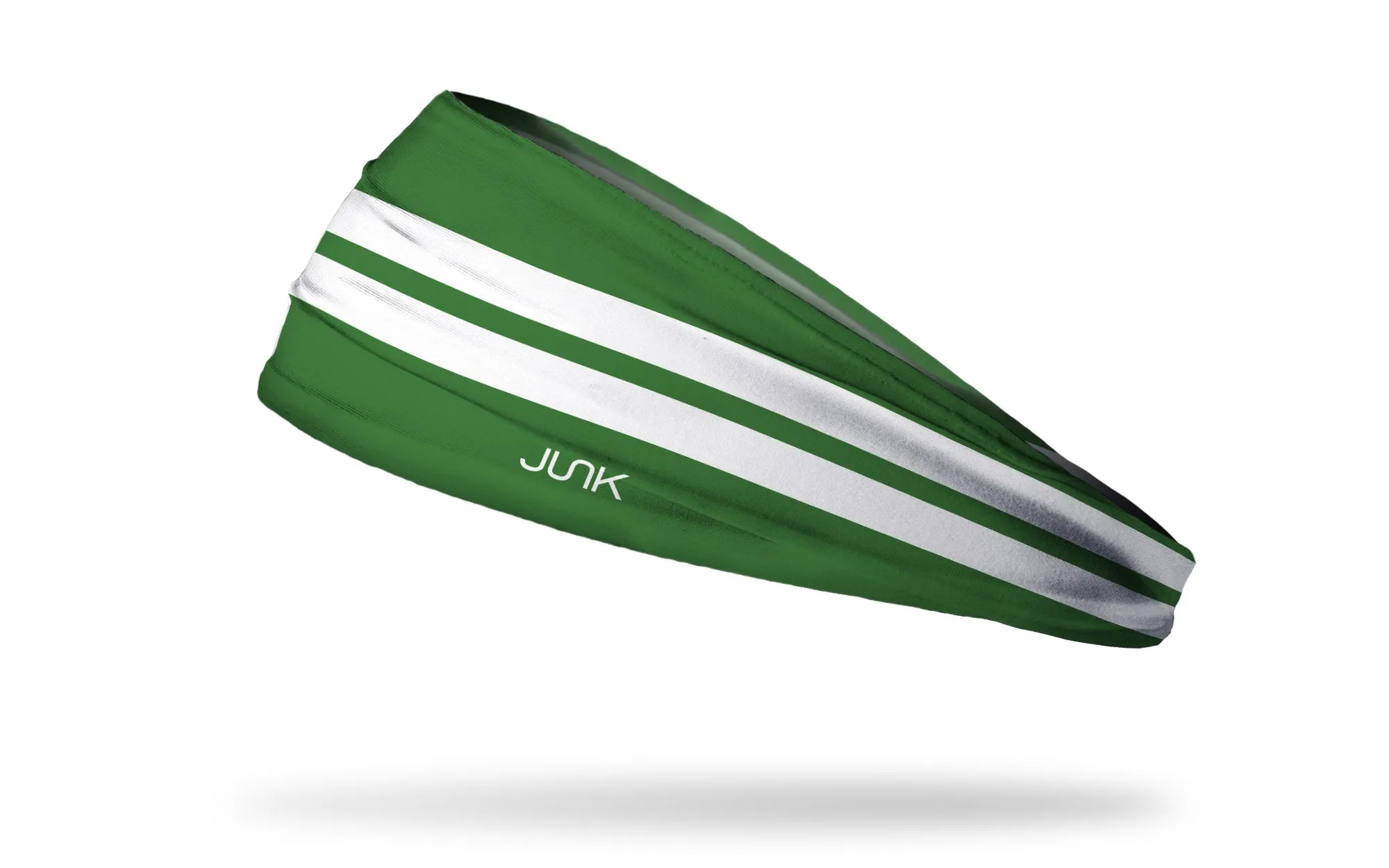 Varsity Stripe (Green) Big Bang Lite Headband sold by JUNK Brands