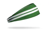 Varsity Stripe (Green) Big Bang Lite Headband sold by JUNK Brands